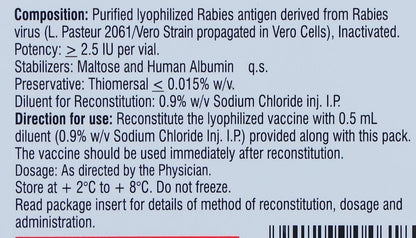 Xprab 2.5IU - Vial of 0.5ml Injection