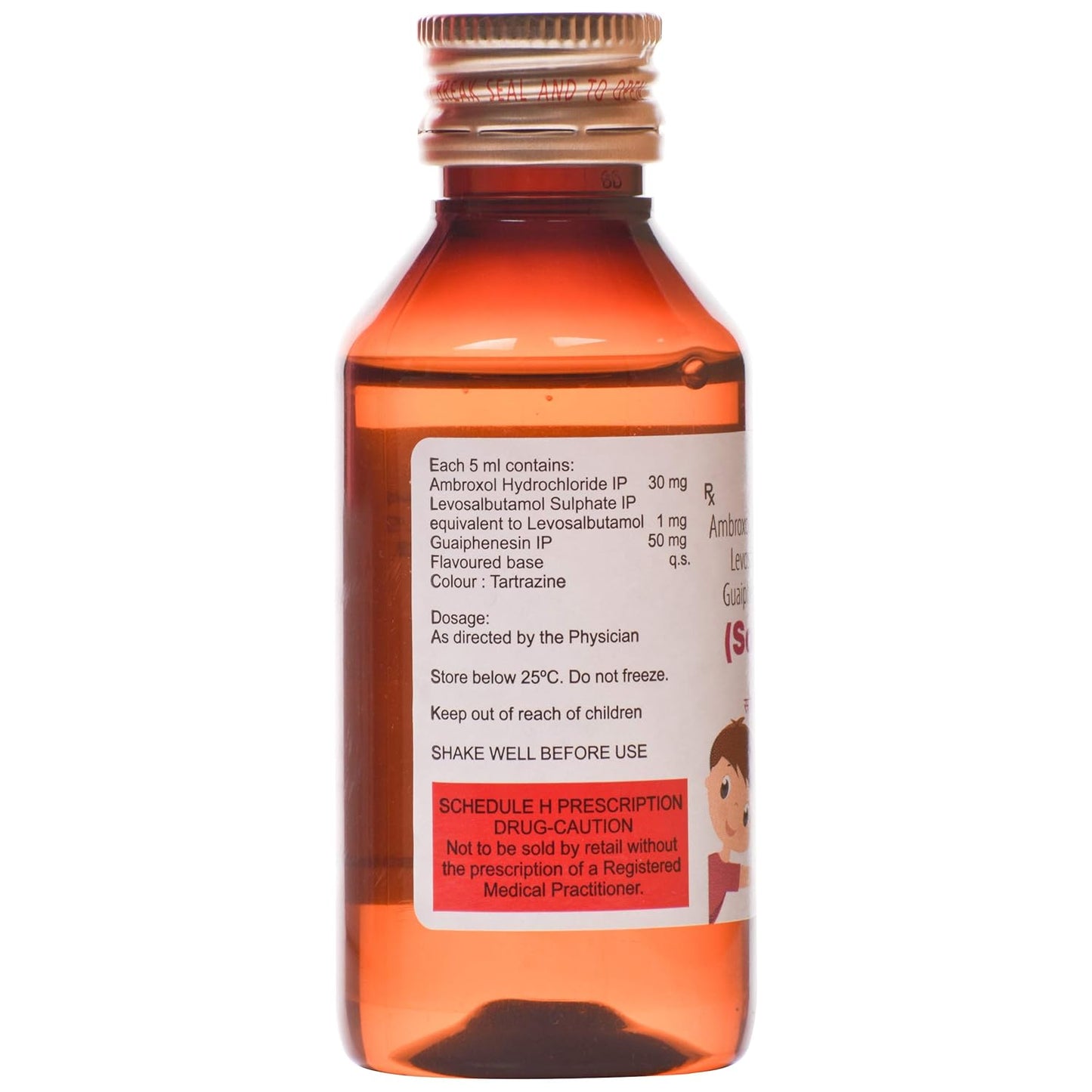 Solvin LS - Bottle of 100 ml Syrup