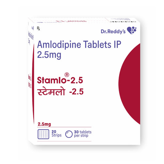 Stamlo 2.5mg - Strip of 30 Tablets