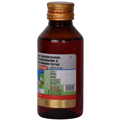 Ascoril D Plus - Bottle of 100 ml Syrup