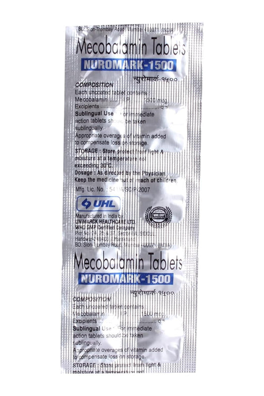 Nuromark - Strip of 10 Tablets