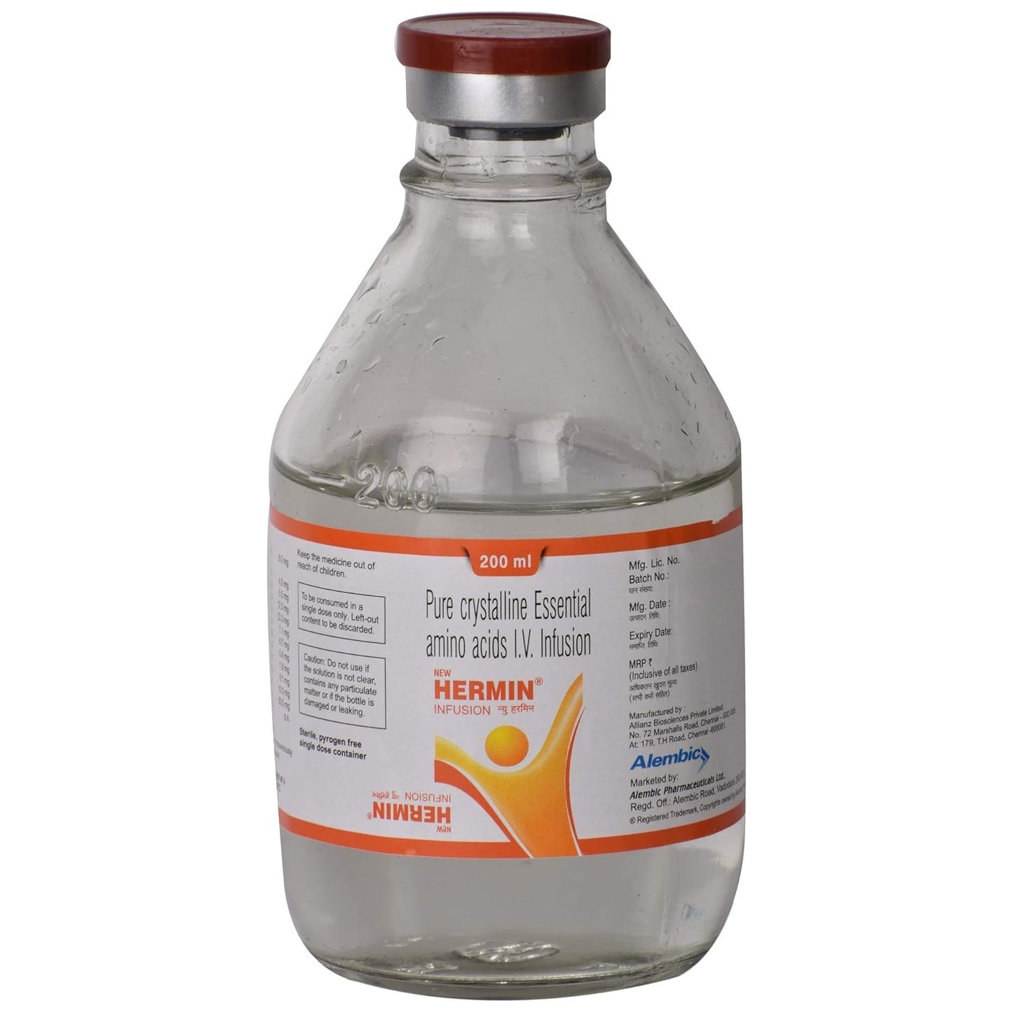 Hermin New - Vial of 200 ml Infusion