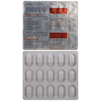 Valprol-CR-400 - Strip of 15 Tablets