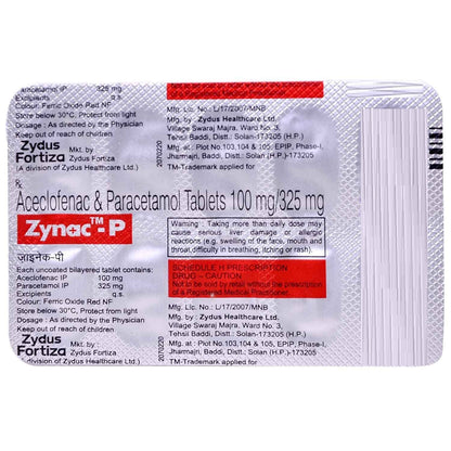 Zynac-P - Strip of 10 Tablets