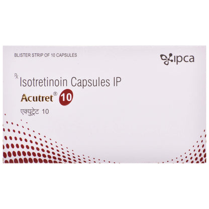 Acutret 10 - Strip of 10 Capsules