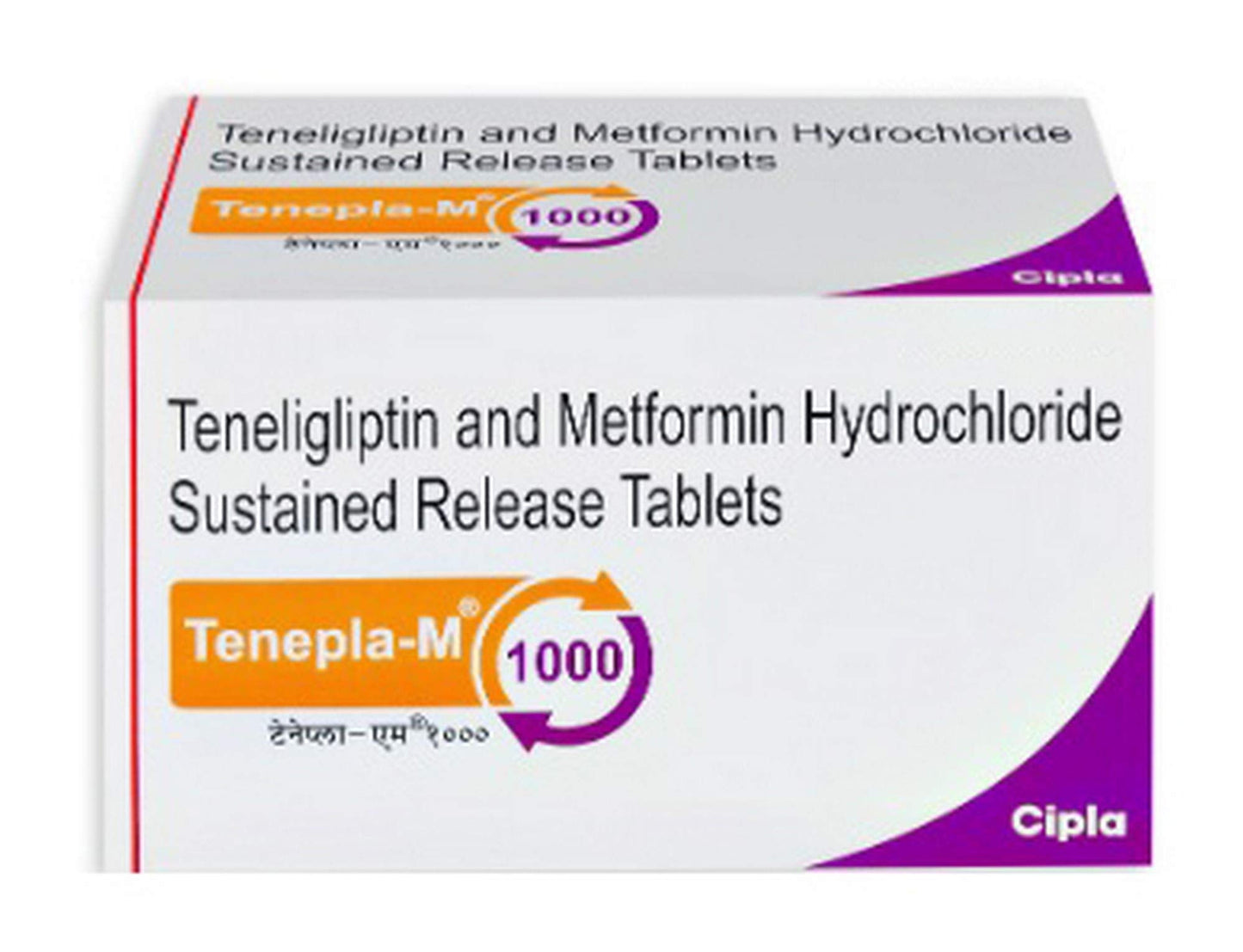 Tenepla M 1000 - Strip of 10 Tablets