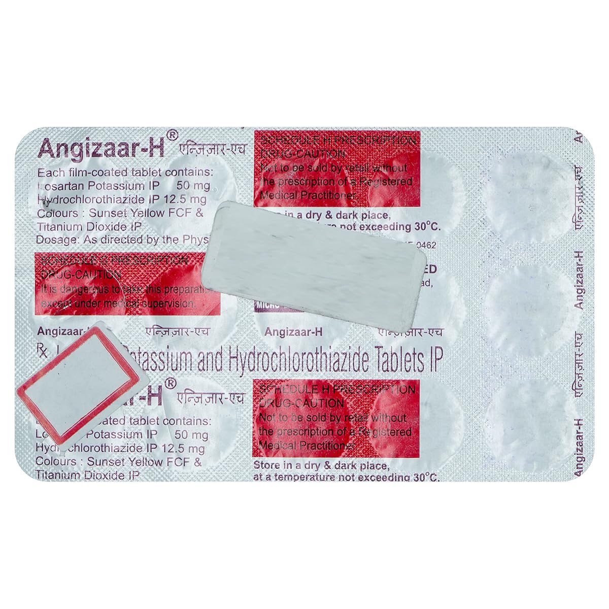 Angizaar-H - Strip of 15 Tablets