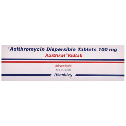 Azithral Kidtab - Strip of 5 Tablets