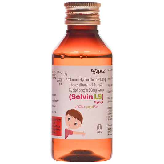 Solvin LS - Bottle of 100 ml Syrup