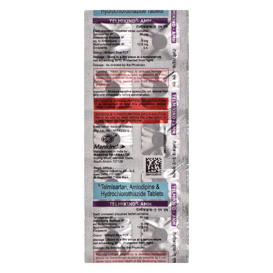 Telmikind AMH - Strip of 10 Tablets