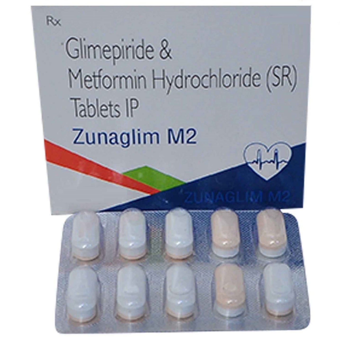 Zunaglim M 2 - Strip of 10 Tablets