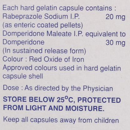 Veloz D - Strip of 10 Capsules