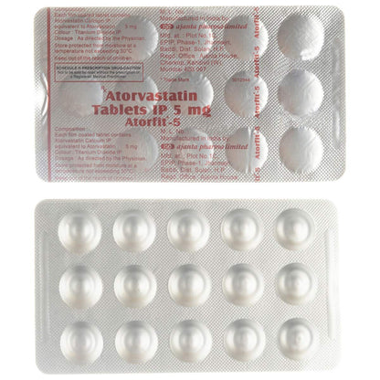 Atorfit 5 - Strip of 15 Tablets