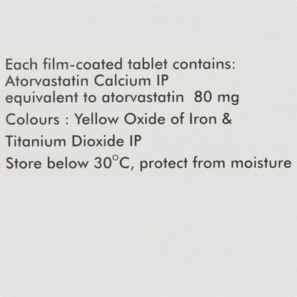 Astin-80 - Strip of 10 Tablets