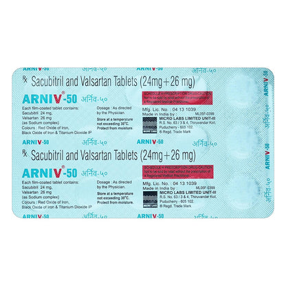 Arniv-50 - Strip of 15 Tablets