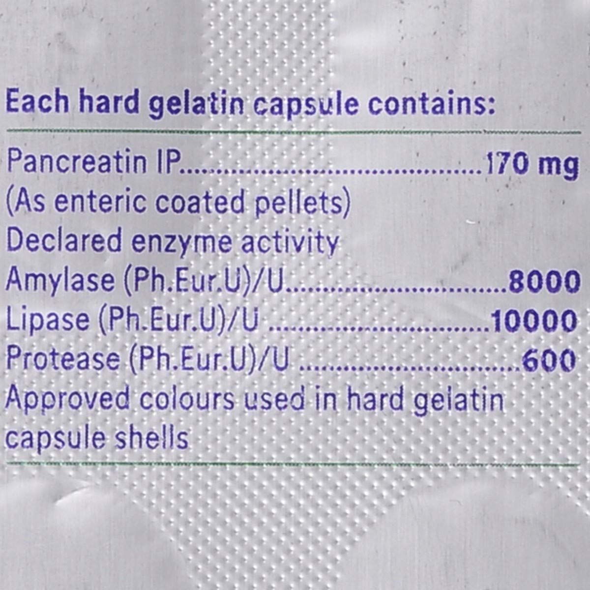 Agna 10000 170mg - Strip of 10 Capsules