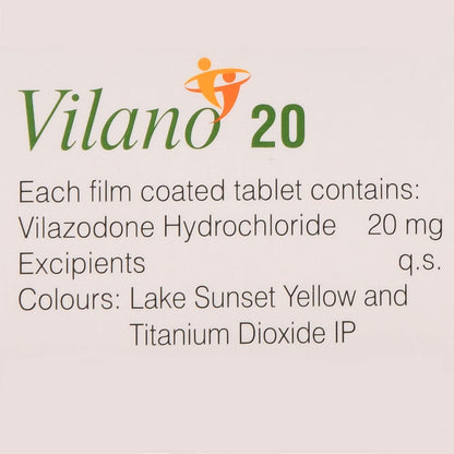 Vilano 20 - Strip of 10 Tablets