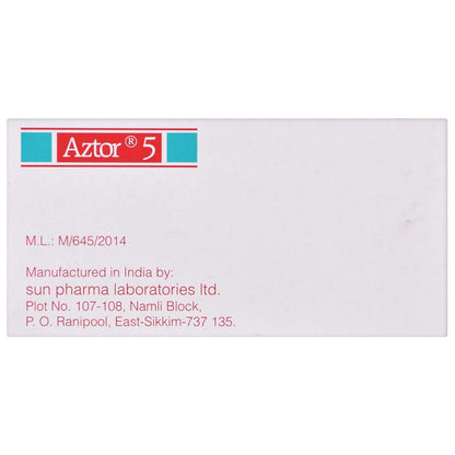 Aztor 5 - Strip of 15 Tablets