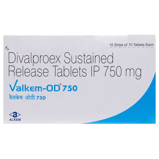 VALKEM OD 750MG - Strip of 10 Tablets