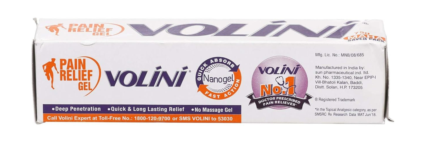 Volini Pain Relief Gel - 75g