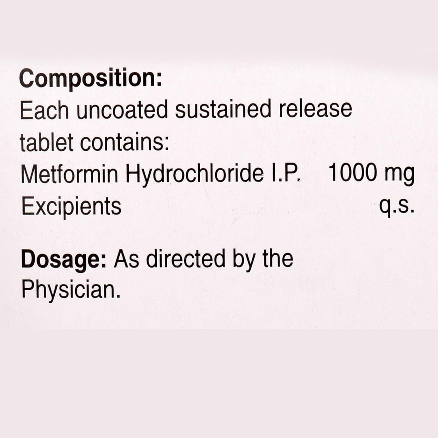 Xmet-SR 1g - Strip of 15 Tablets