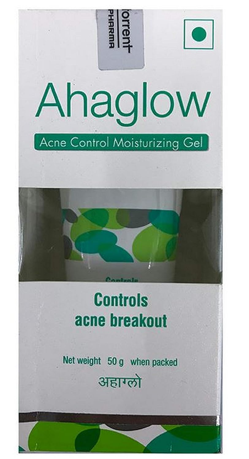 Ahaglow - Tube of 50g Acne Control Moisturizing Gel