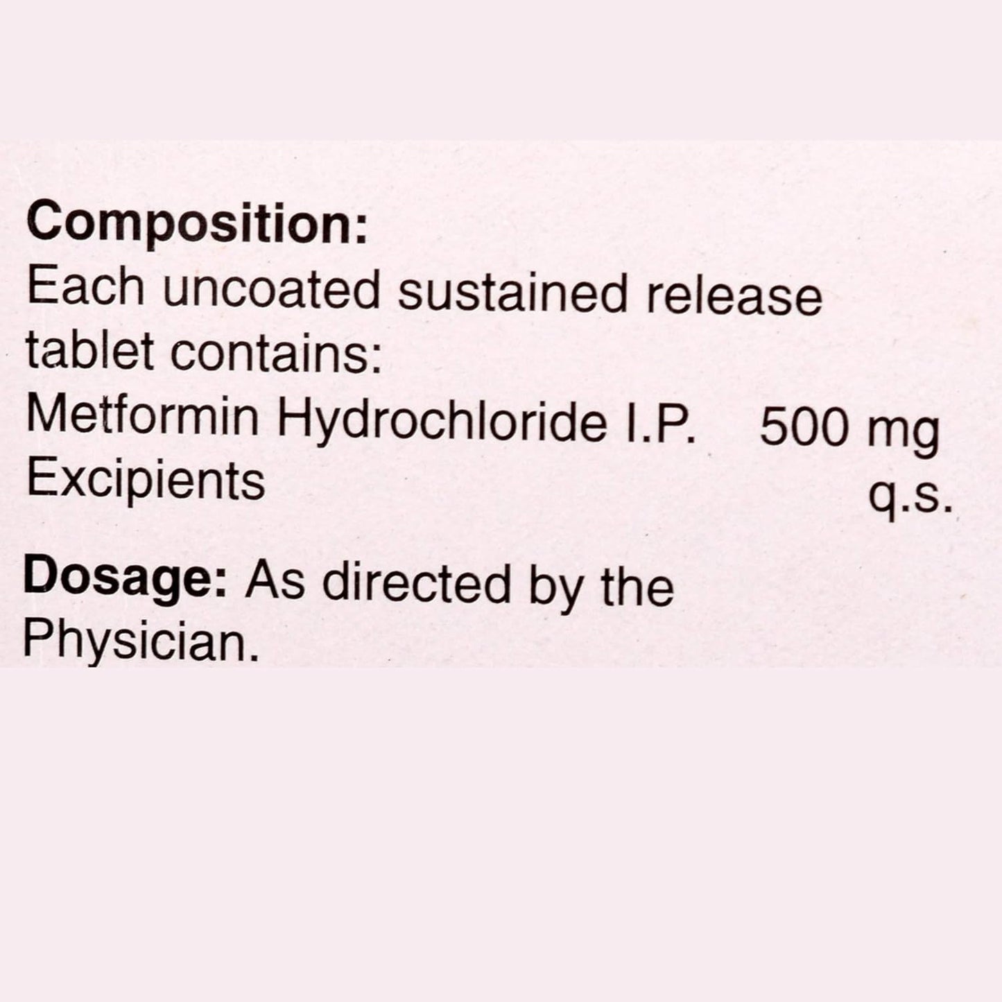 Xmet-SR - Strip of 15 Tablets