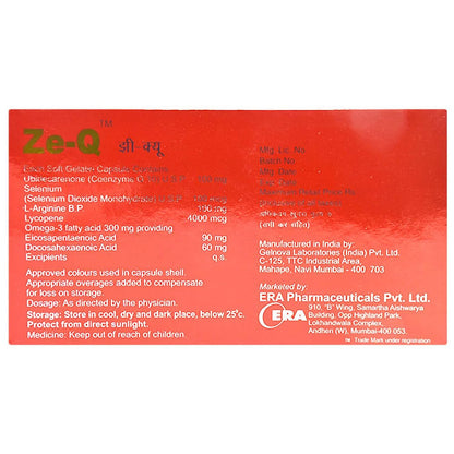 Ze - Q - Strip of 10 Capsules