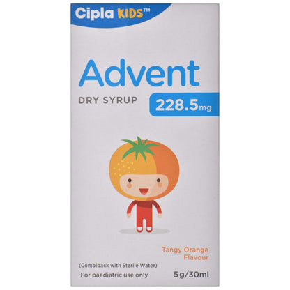 Advent 228.5mg Tangy Orange Flavour - Bottle of 30 ml Dry Syrup