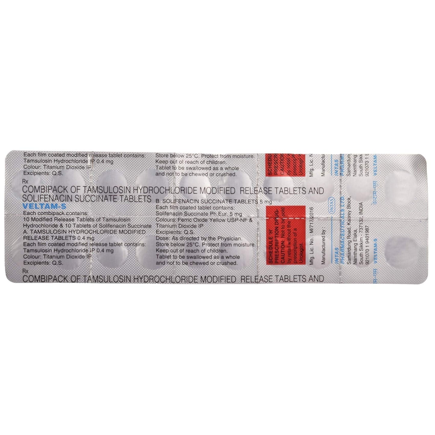 Veltam-S - Strip of 20 Tablets