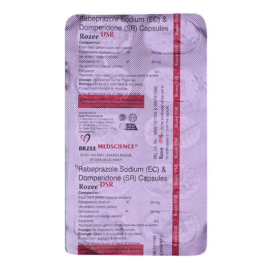 Rozee - DSR - Bottle of 10 Capsules