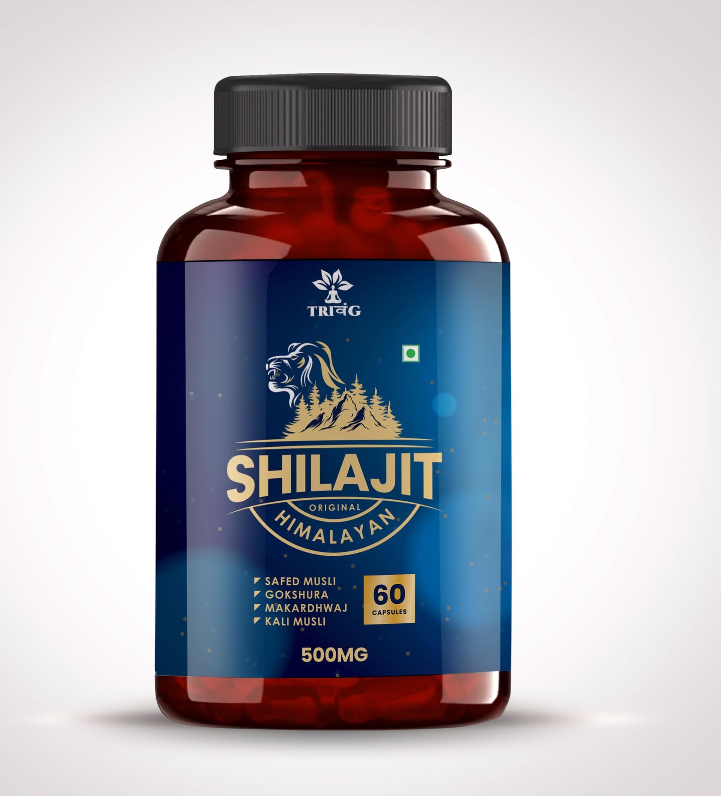 VedriSi Trivang Pure Original Himalayan Shilajit/Shilajeet Resin 100% Natural Resin 20G Pack Of 1