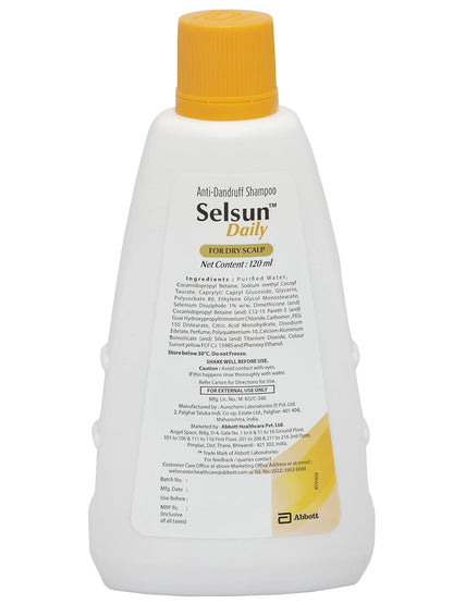 Abbott Selsun Selsun Daily Anti-Dandruff Shampoo 240ml