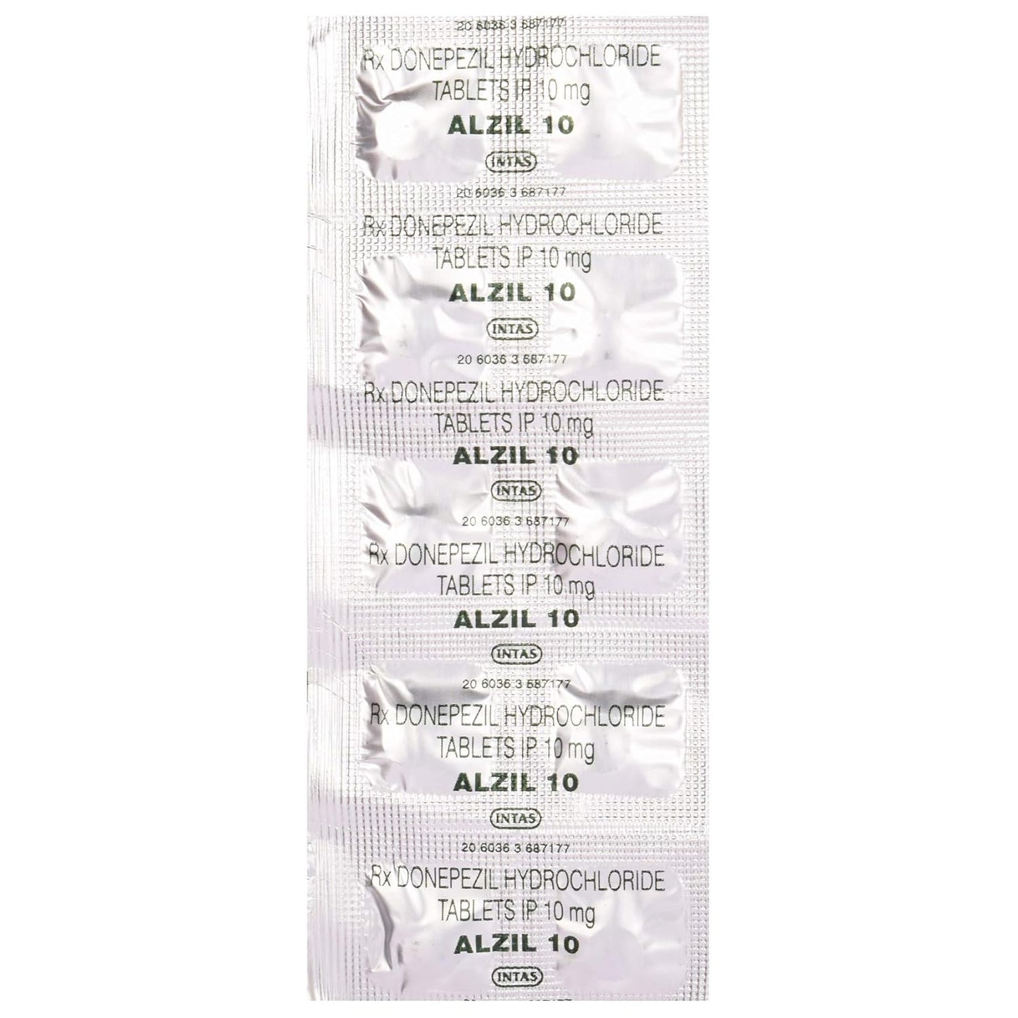 Alzil 10 - Strip of 10 Tablets