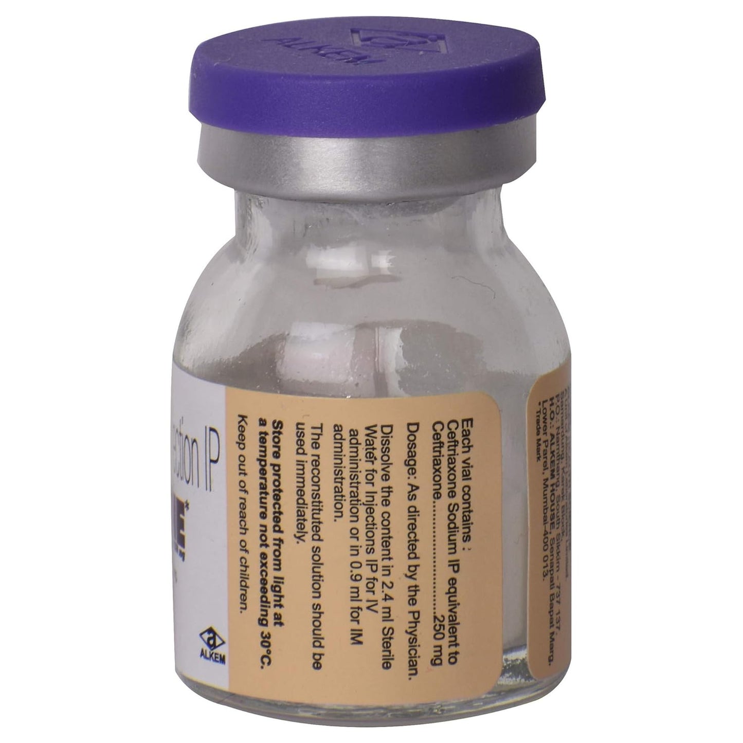 Xone 250mg - Vial of 250 mg Injection