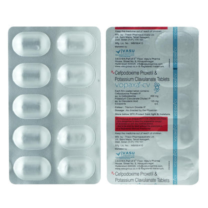 Vopaxa-CV - Strip of 10 Tablets