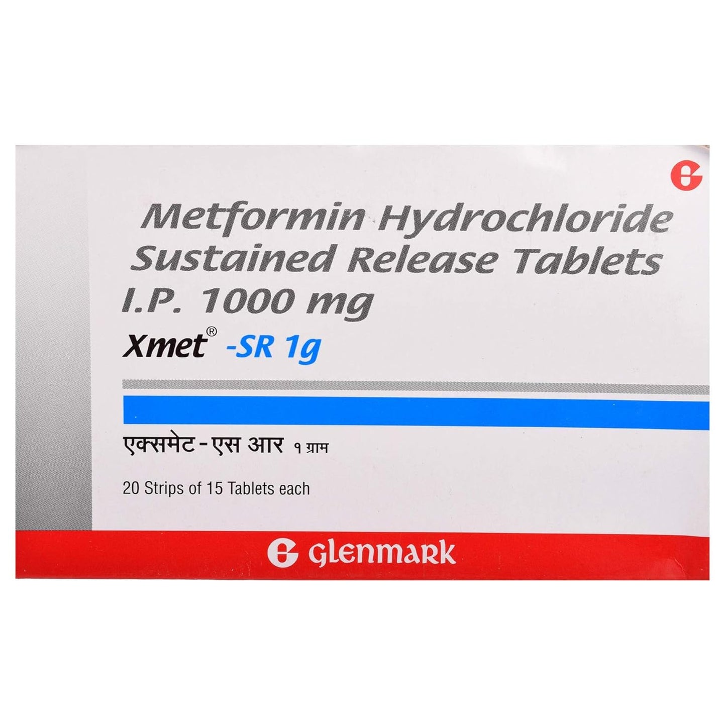 Xmet-SR 1g - Strip of 15 Tablets