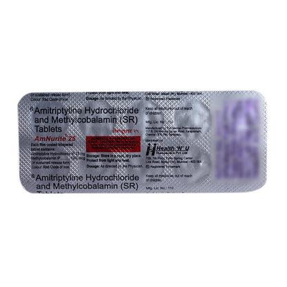 AMNURITE 25MG - Strip of 10 Tablets