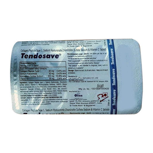 Tendosave - Strip of 10 Tablets