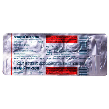 Valpo CR-200 - Strip of 10 Tablets