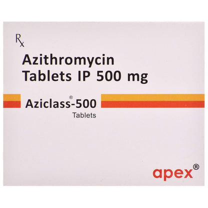 Aziclass 500 - Strip of 5 Tablets