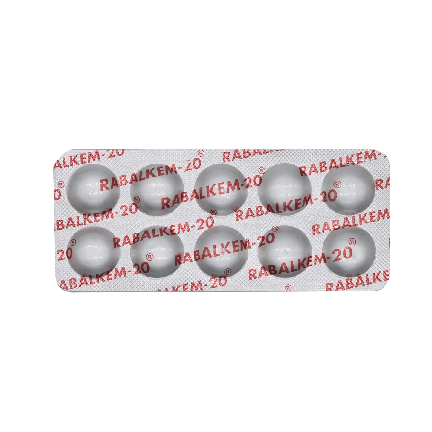 RABALKEM 20MG - Strip of 10 Tablets