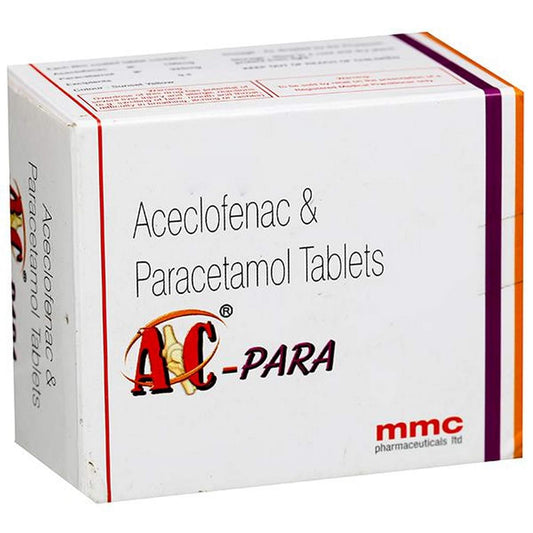 Ac-Para 100 Mg /325Mg - Strip of 10 Tablets