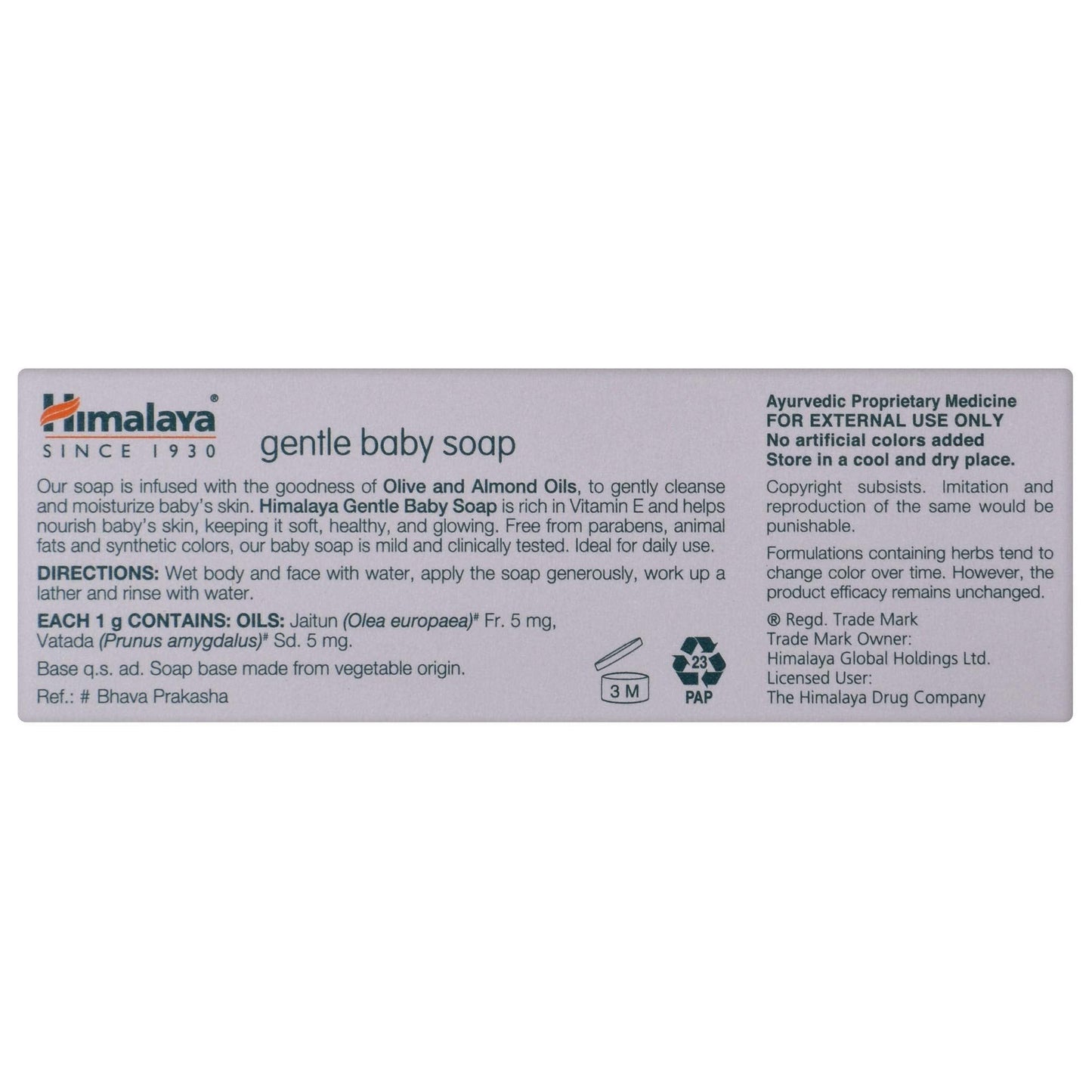 Himalaya Gentle Baby - Pack of 125 gm Soap