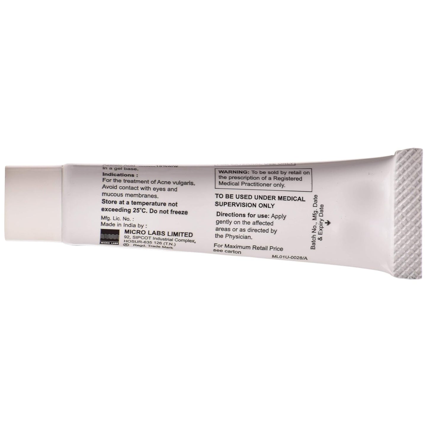 Aziderm - 15% - Tube of 15 gm Gel