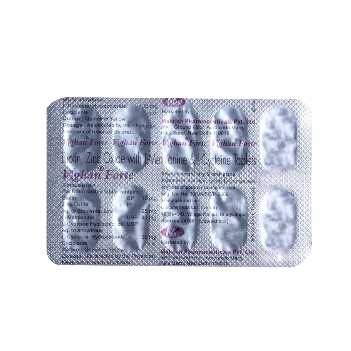 Vighan Forte - Strip of 10 Tablets