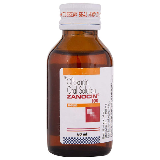 Zanocin 100 - Bottle of 60 ml Oral Solution