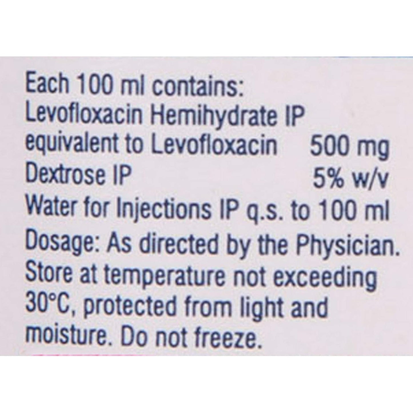 Loxof 500 - Bottle of 100 ml Infusion