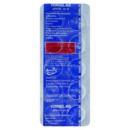 Vominil MD 4mg - Strip of 10 Tablets