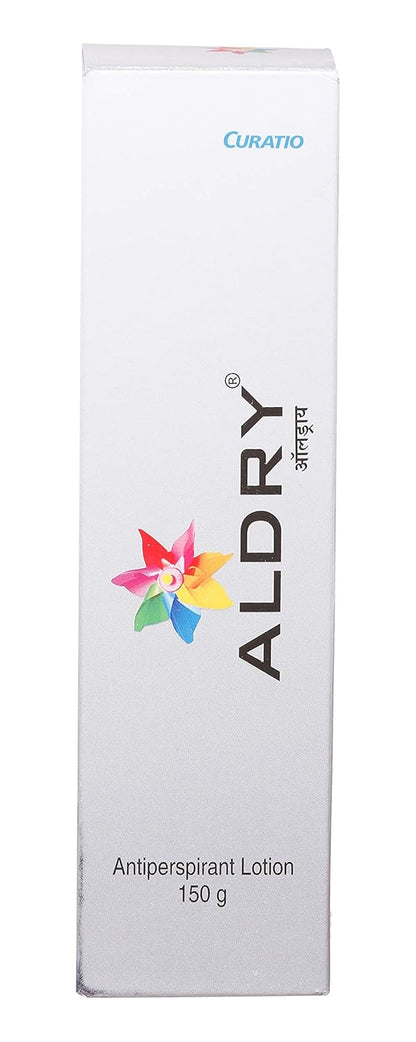 Aldry - Bottle of 150 g Antiperspirant Lotion